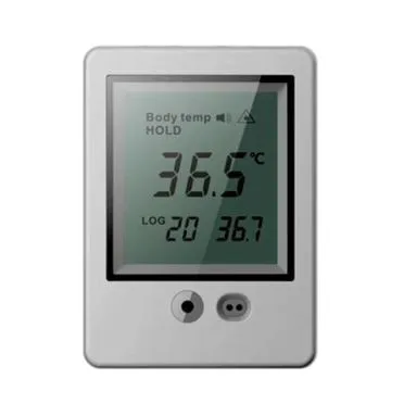 Proteção automática-de detecção de temperatura corporal do visitante sem toque para proteção externa/interna